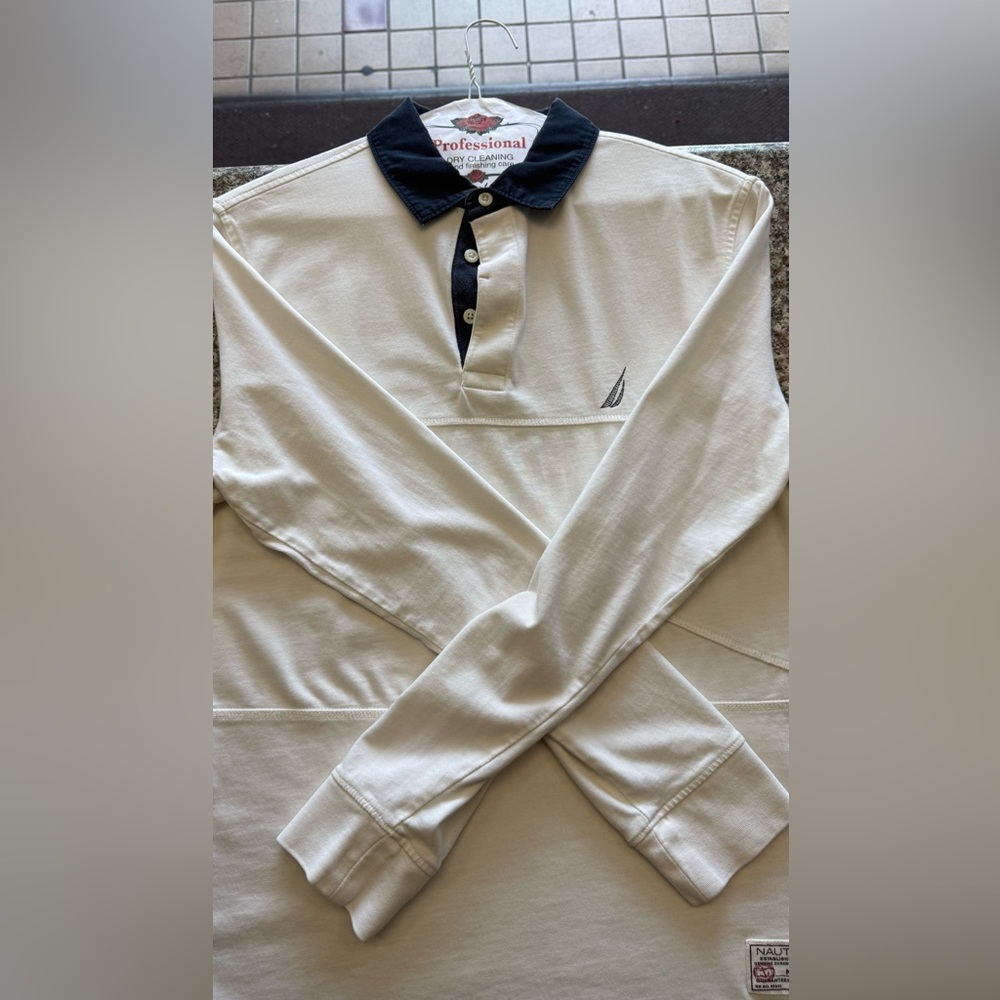 Nautica Navy Blue Polo Shirt